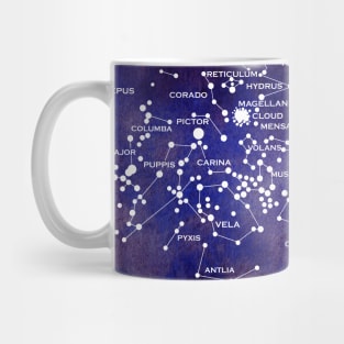 Southern Star Map Mug